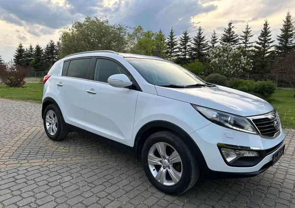 mazowieckie Kia Sportage cena 38600 przebieg: 214020, rok produkcji 2012 z Żmigród